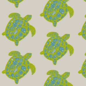 Custom Marabeth - Loggerhead Sea Turtle in Agreeable Grey