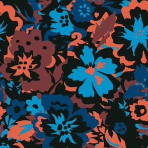 Retro Whimsy Floral