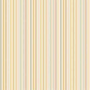 Lemony stripes with squares | 6 | on cream