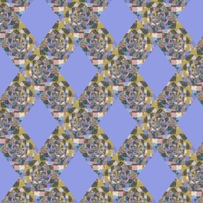diamond patchwork lattice 