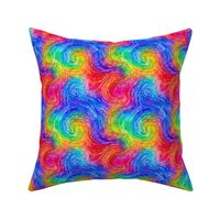 Bright Rainbow Swirls small