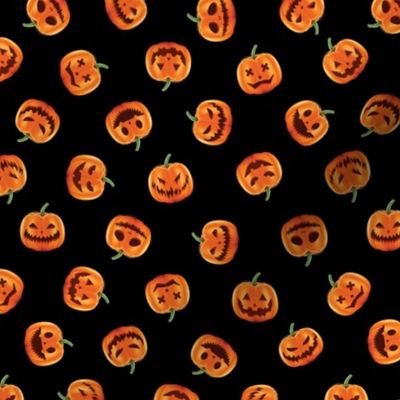 Halloween Pumpkin Pattern