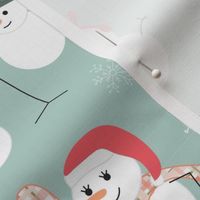 Fun snowman pattern