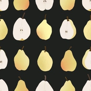 Simple Pears - Black