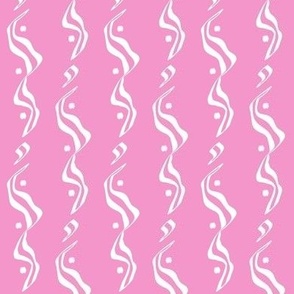 Pink and white stripes 