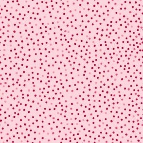 Valentine's Polka Dots — Blush Pink