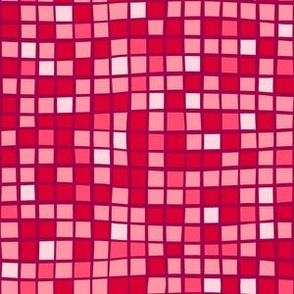 Valentine's Mosaic — Raspberry Pink