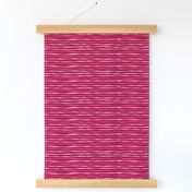 Valentine's Stripes — Raspberry Pink