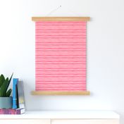 Valentine's Stripes — Rose Pink