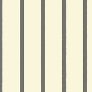 Thin Stripes, Thick Stripes in Off White and Grey