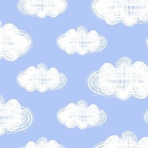 Happy Little Clouds - Blue Sky