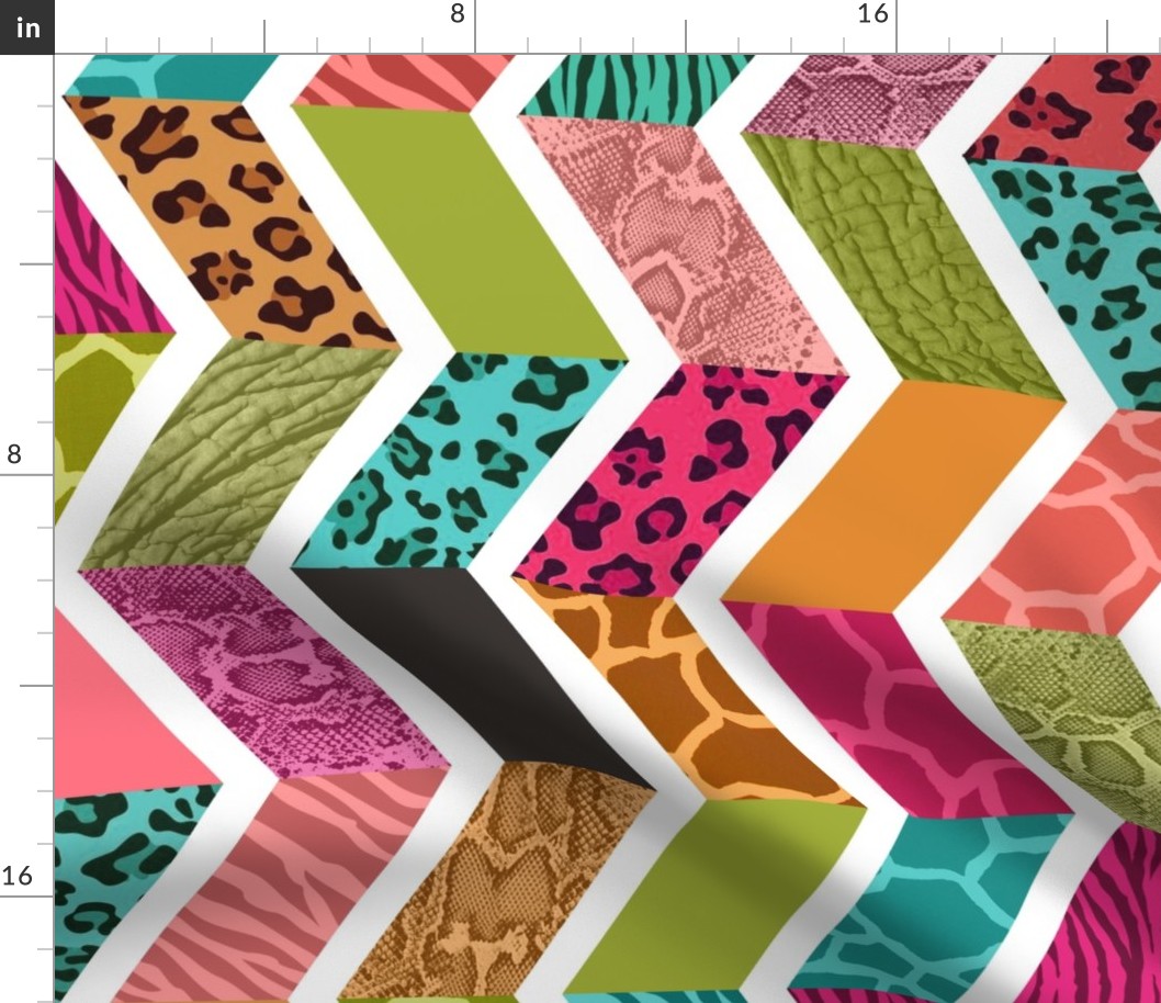 Animal Print Chevron - WILD About Zig Zags