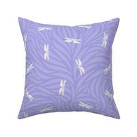 Dragonfly lilac #A6A3DE Dragonflies with stripes 12 inch