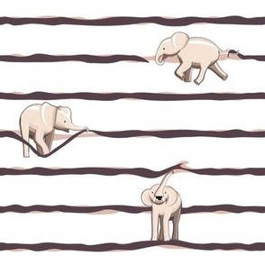 Elephants and Stripes