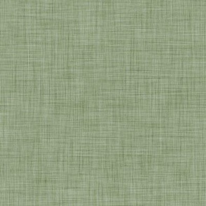 42 Sage- Linen Texture- Dark- Petal Solids Coordinate- Solid Color- Faux Texture Wallpaper- Gray Green- Pine Green- Muted Green- Forest- Neutral Mid Century Modern