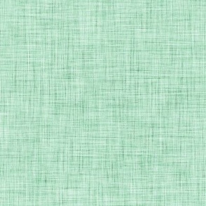 43 Jade Green- Linen Texture- Light- Petal Solids Coordinate- Solid Color- Faux Texture Wallpaper- Mint- Pastel Green- Christmas- Holidays- Mid Century Modern