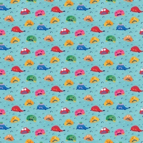 Blob Fish | Colorful | ditsy ©designsbyroochita
