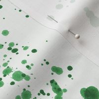 Green Ink Splatter