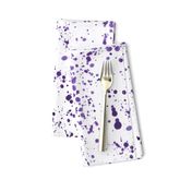 Purple Ink Splatter