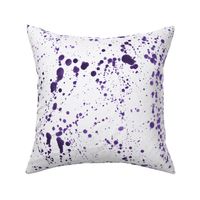 Purple Ink Splatter