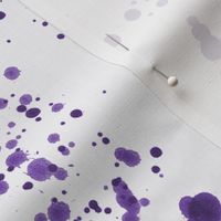 Purple Ink Splatter