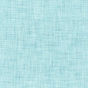 45 Pool- Linen Texture- Light- Petal Solids Coordinate- Solid Color- Faux Texture Wallpaper- Turquoise Blue- Acqua- Pastel Blue- Mid Century Modern- Summer- Sea- Beach