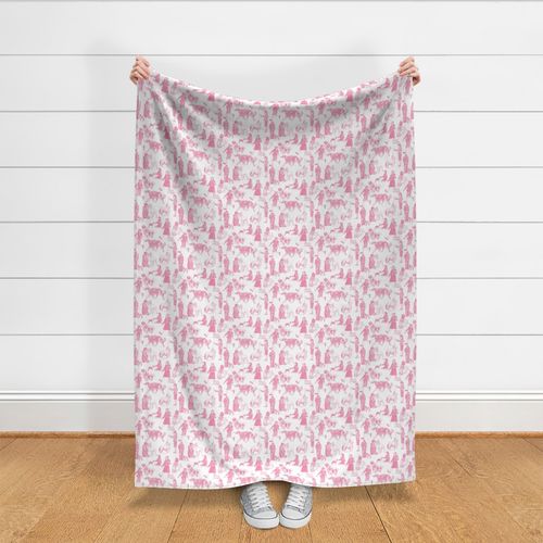 JUNIORS DOG SHOW Toile Regular Pink