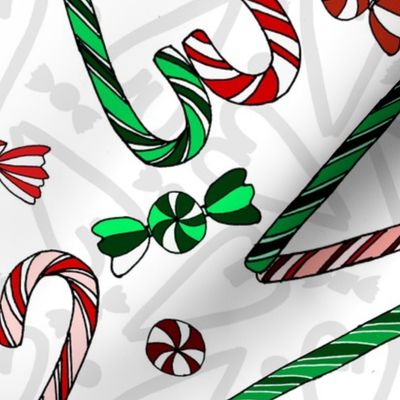 Christmas Candy Stripes 