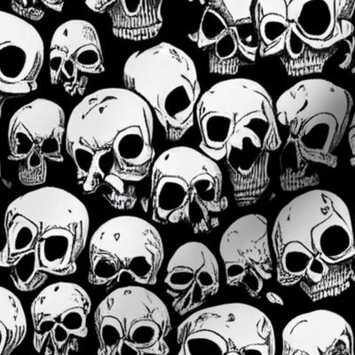 Spooky Scary Skulls