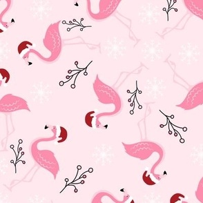 Santa Flamingo