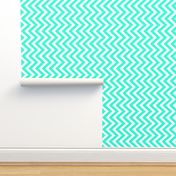 chevron teal