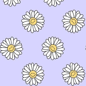 Smiling Daisies - Lilac