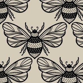 Bees Lino Neutral