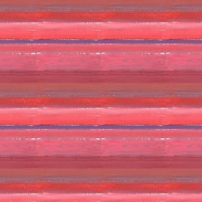 Red stripes_knit_ ragrug_watercolour