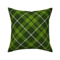 green christmas plaid