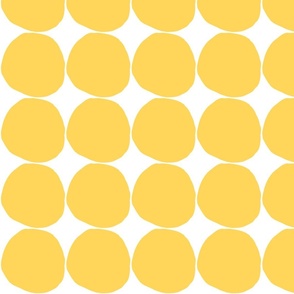 Yellow Dot  Balls of Sunshine Pattern large