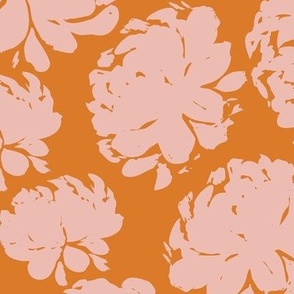 Peonies Flowers - Marigold - Extra Large