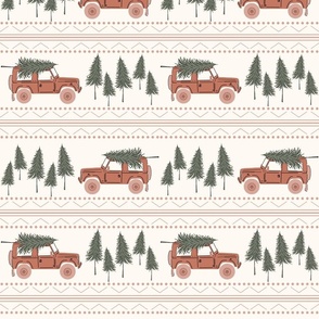 Winter Land Cruiser Pink Extra Large