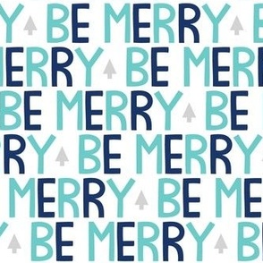 oh joy be merry 1 inch teal and navy