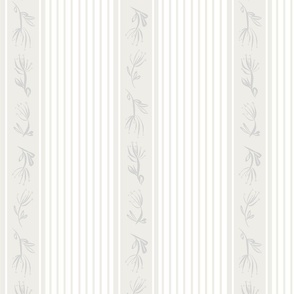 Elderflower stripes - beige