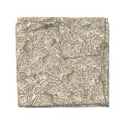 Abstract Oyster Bed Taupe smaller scale