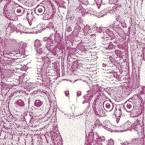 owls NC berry half pearl