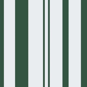 Candy Stripes - green & white