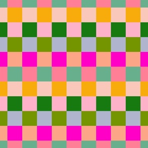 Multicolor checkerboard