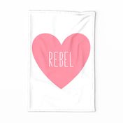 love heart fq rotated rebel pretty pink