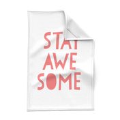 stay awesome coral - mod baby fq rotated