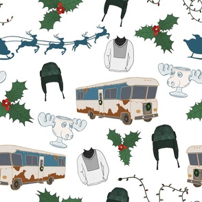 Large // Cousin Eddie Christmas Vacation Pattern