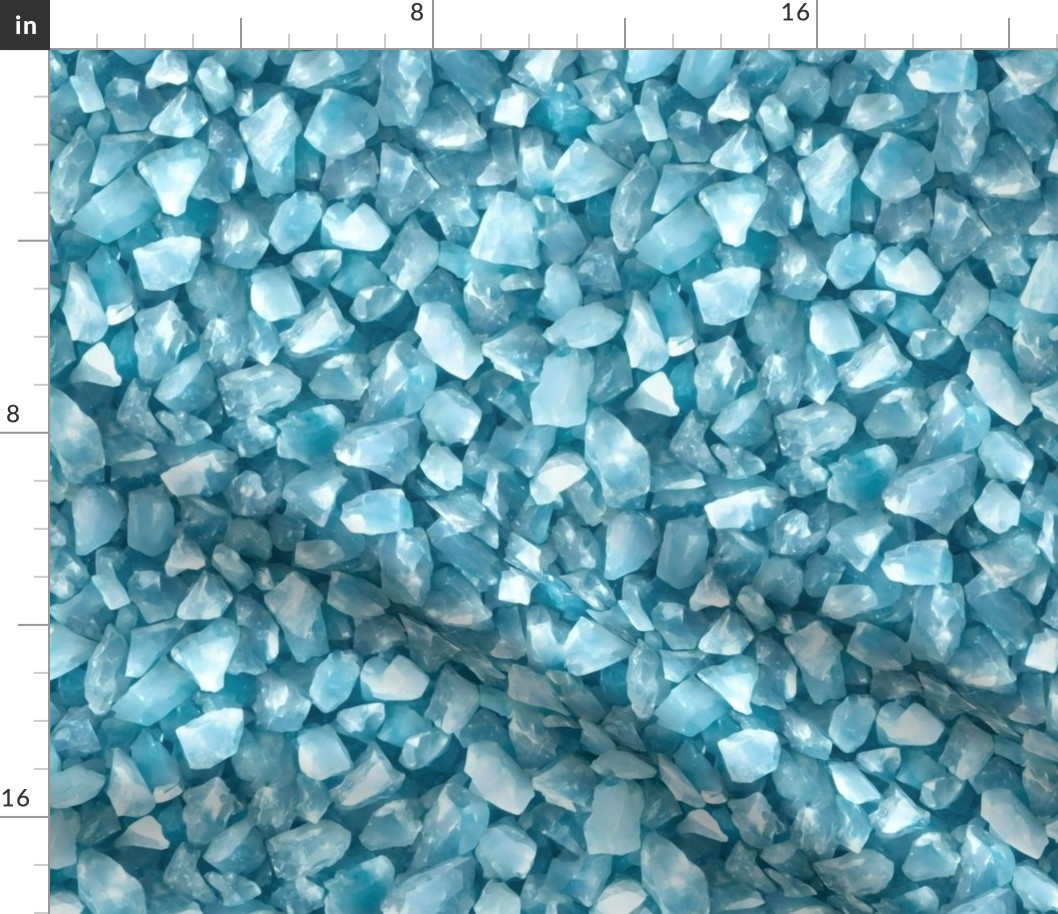 Aquamarine Gemstones Novelty