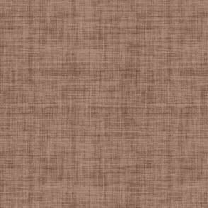 Redend Point Linen Texture - Large Scale - AE8D7D terracotta beige earth tone