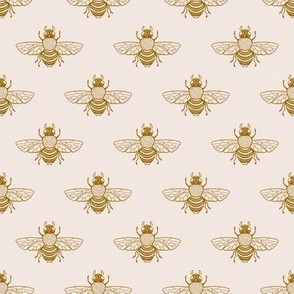 Baby Bee Toffee on Taupe // standard